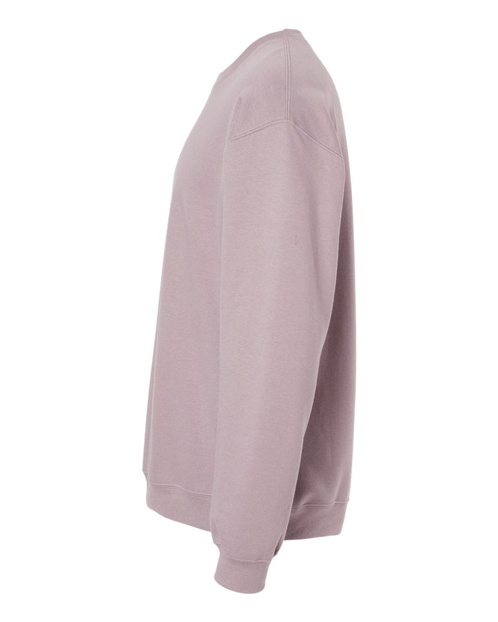 Left View of Paragon Softstyle® Midweight Crewneck Sweatshirt - SF000