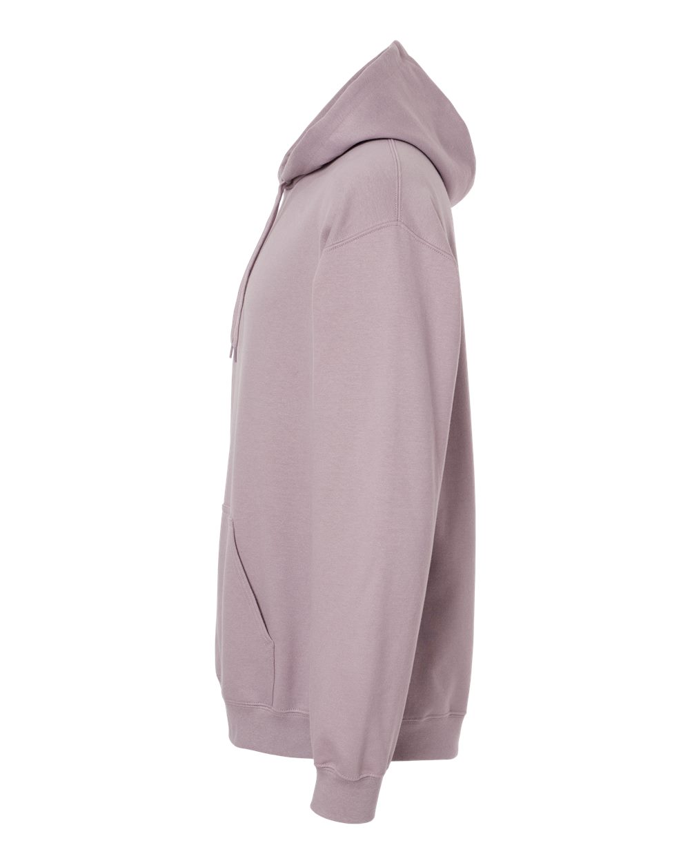 Left View of Paragon Softstyle® Midweight Hooded Sweatshirt - SF500