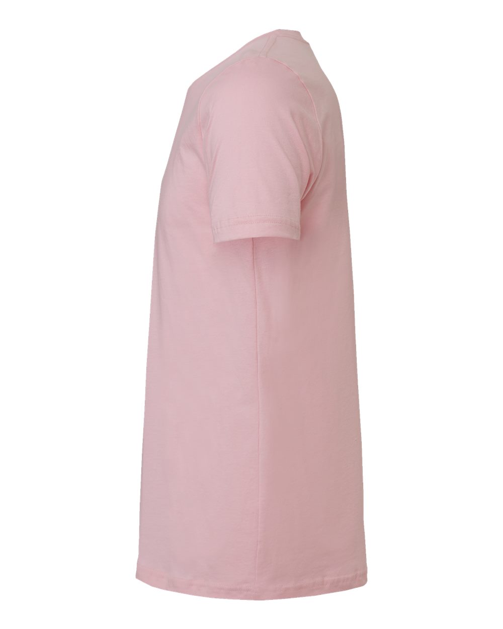 Left View of Pink Jersey Tee - 3001