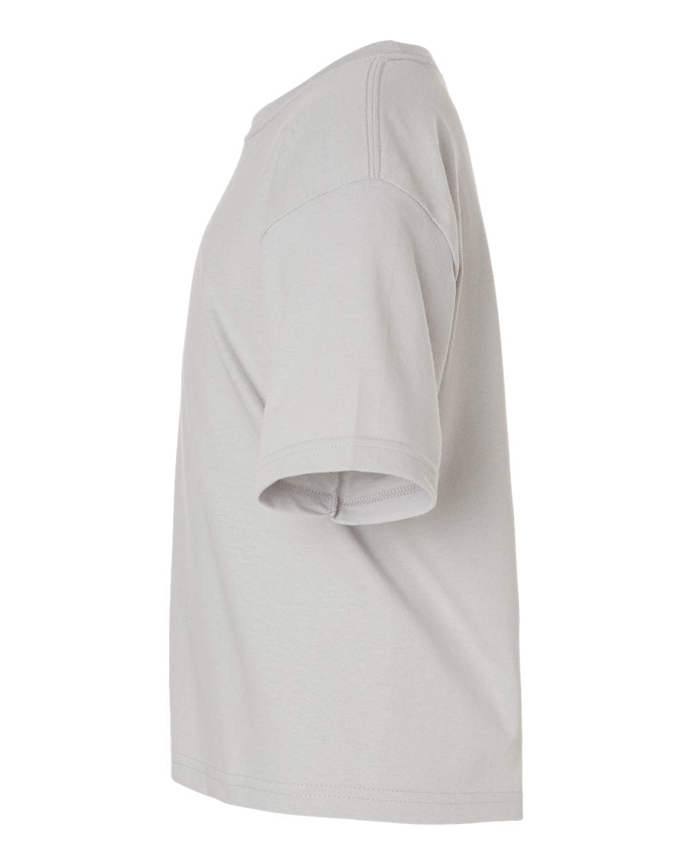 Left View of Platinum Youth Gold Soft Touch T-Shirt - 4850