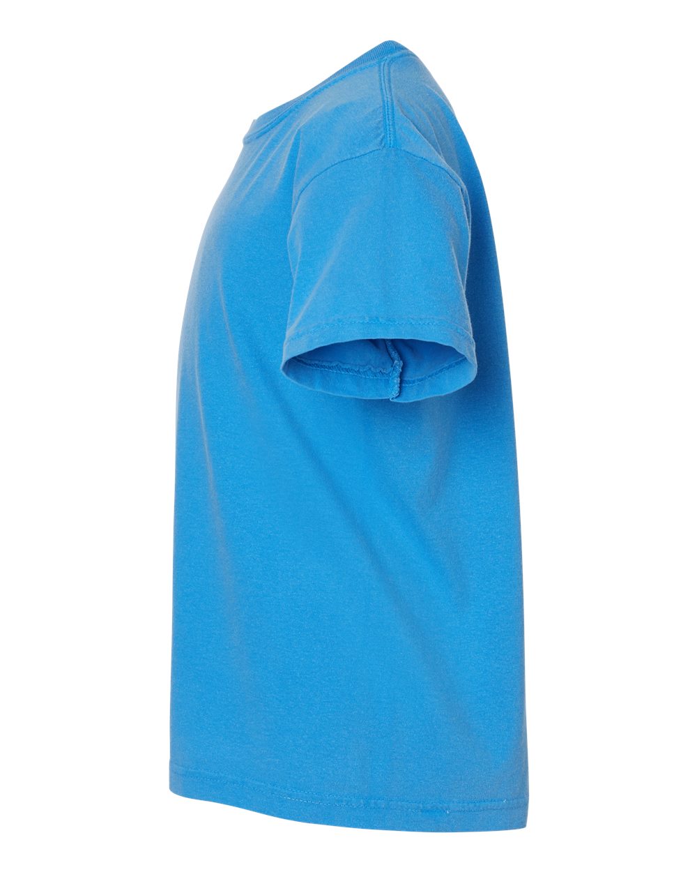 Left View of Royal Caribe Garment-Dyed Youth Heavyweight T-Shirt - 9018