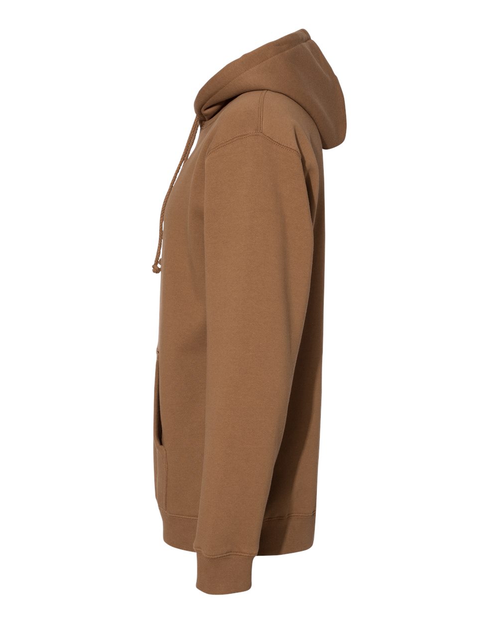 Left View of Saddle Heavyweight Hooded Sweatshirt - IND4000
