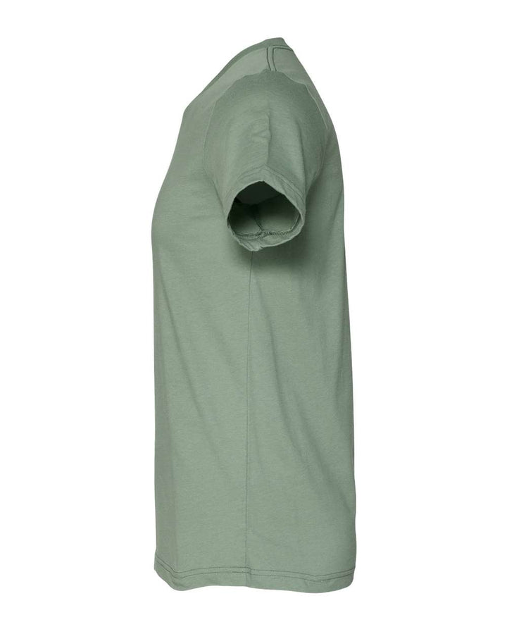 Left View of Sage Jersey Tee - 3001