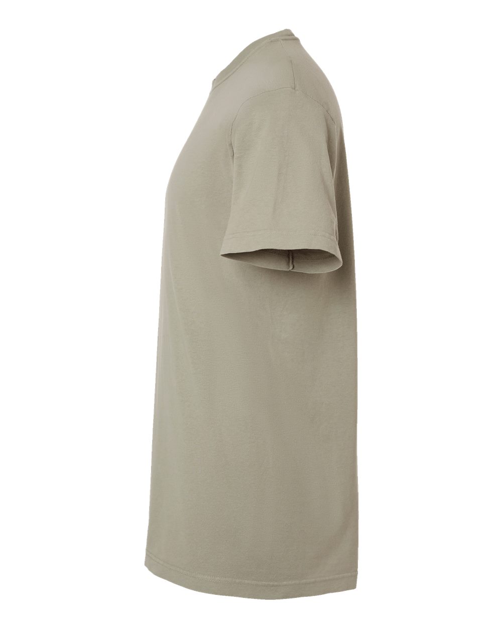 Left View of Sandstone Vintage Garment-Dyed T-Shirt - 6500M