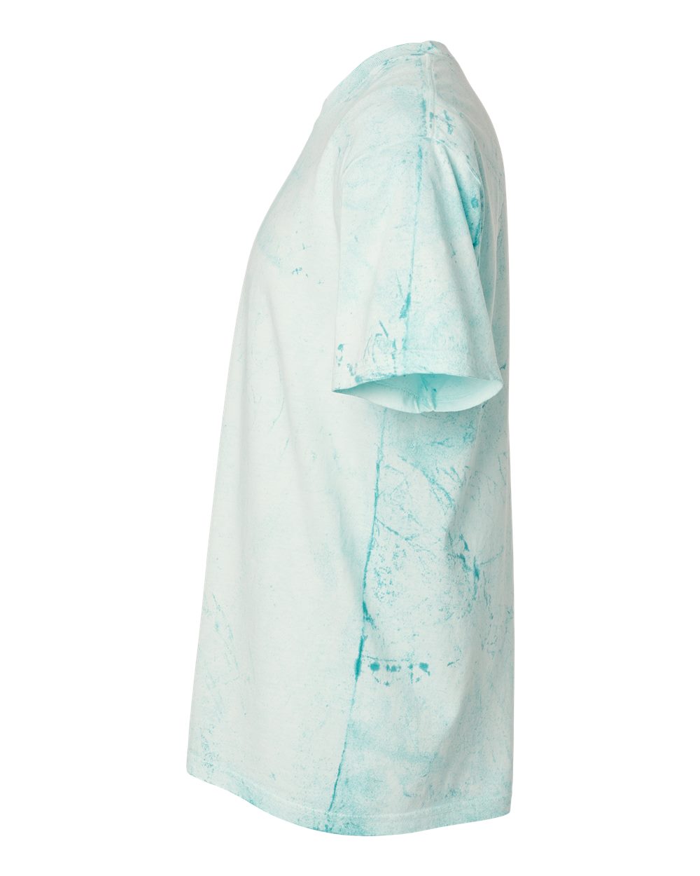 Left View of Seaglass Colorblast™ Heavyweight T-Shirt - 1745