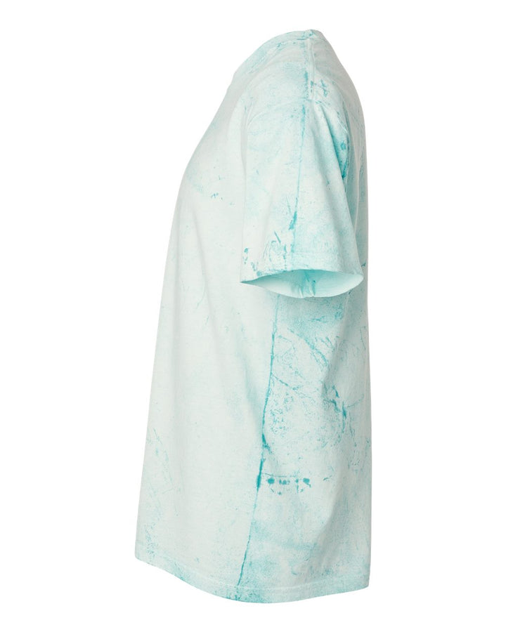 Left View of Seaglass Colorblast™ Heavyweight T-Shirt - 1745