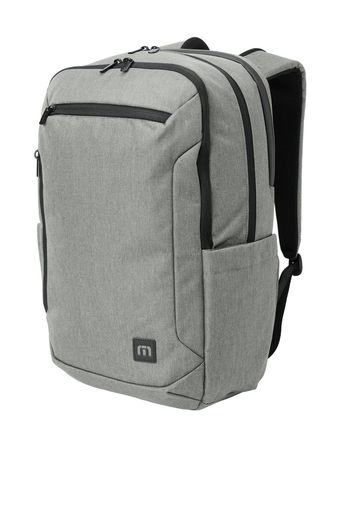 Left View of ShdGyHthr TravisMathew Duration Backpack TMB105