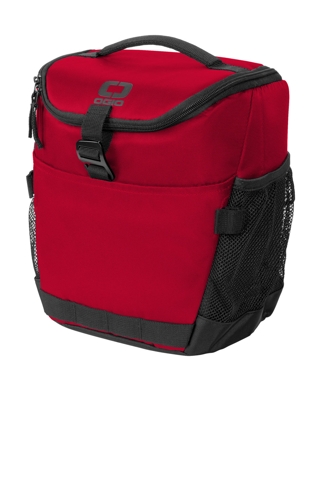 Left View of SignalRed OGIO Sprint 12-Pack Cooler 96001