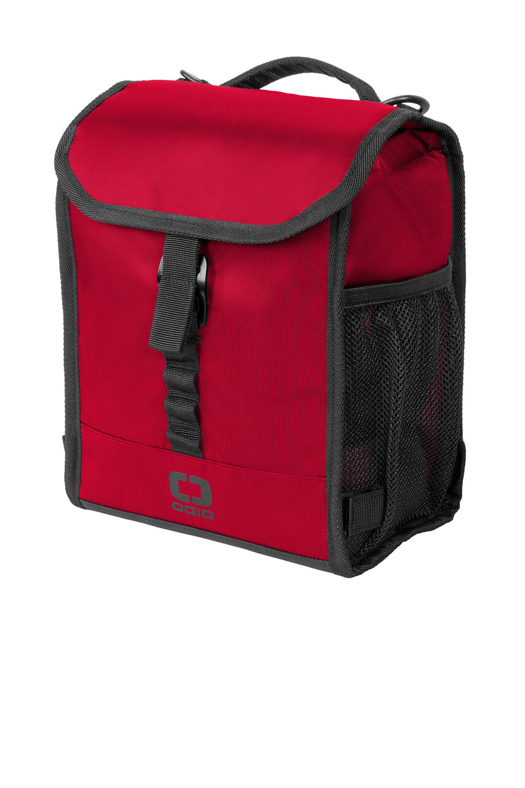 Left View of SignalRed OGIO Sprint Lunch Cooler 96000