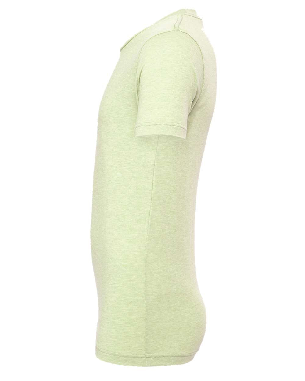Left View of Spring Green Triblend Triblend Tee - 3413