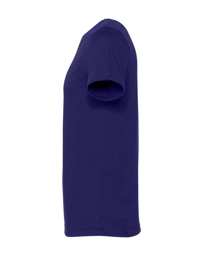 Left View of Team Navy Jersey Tee - 3001