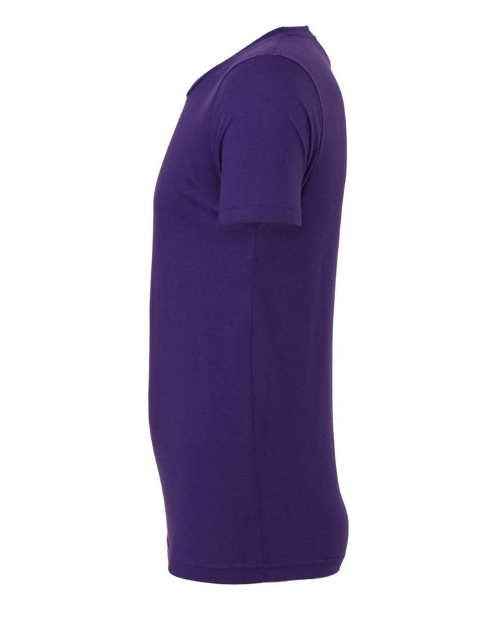 Left View of Team Purple Jersey Tee - 3001