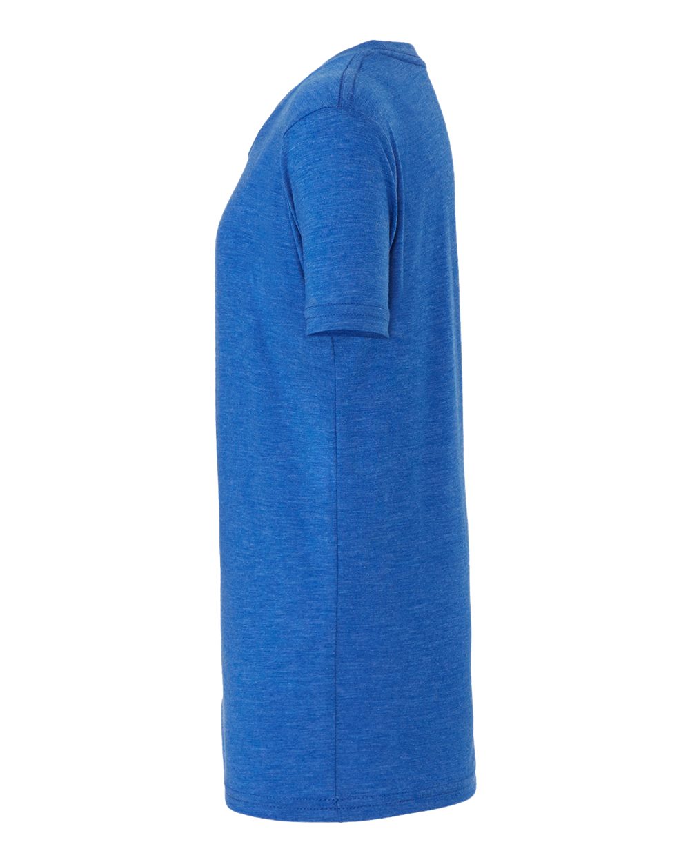 Left View of True Royal Triblend Triblend Tee - 3413