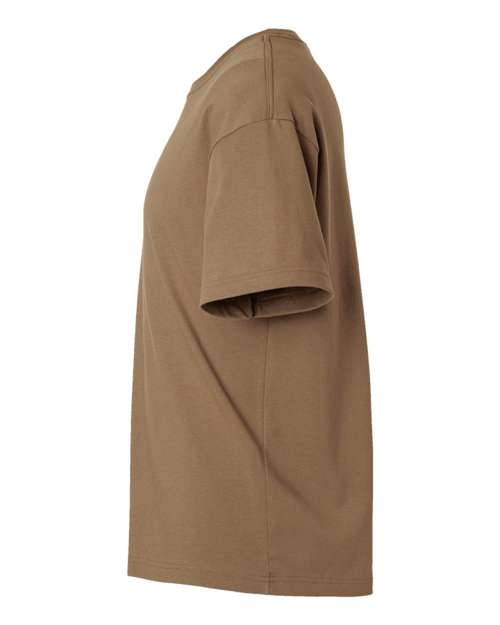 Left View of Vintage Brown 6 oz. Heavyweight Tee - 3010