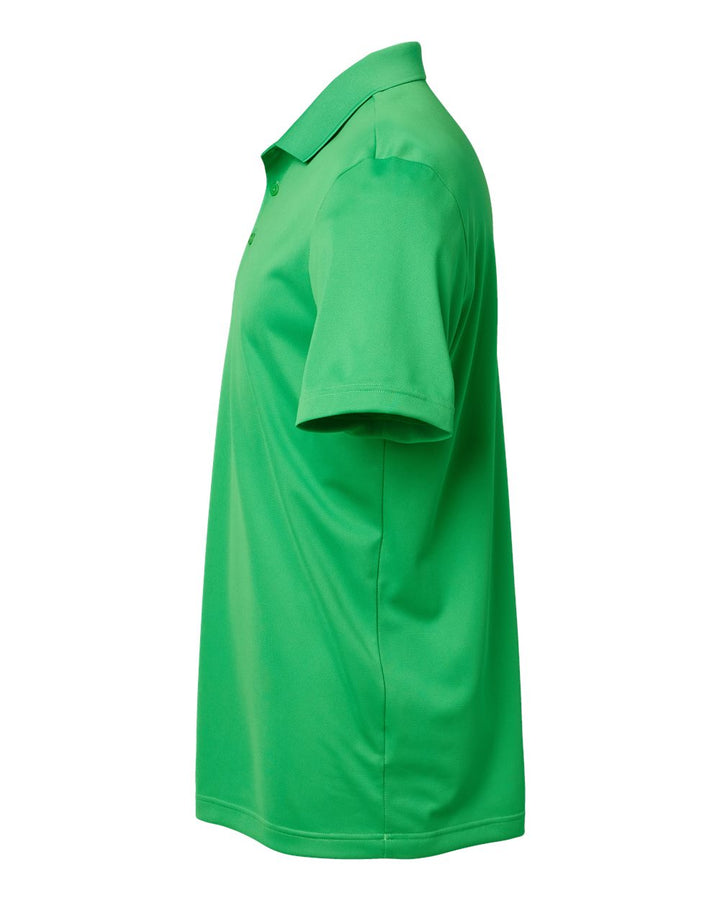 Left View of Vivid Green Basic Sport Polo - A430