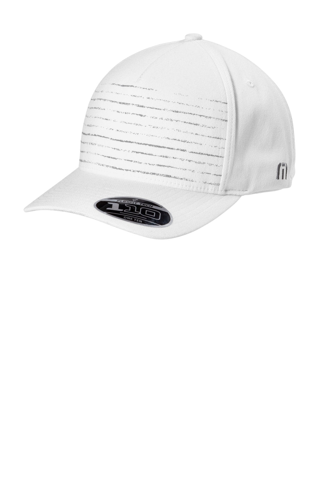 Left View of White TravisMathew FOMO Novelty Cap. TM1MU425
