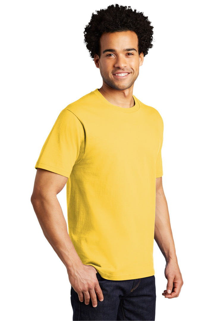 Lemon Yellow Port & Company Bouncer Tee PC600
