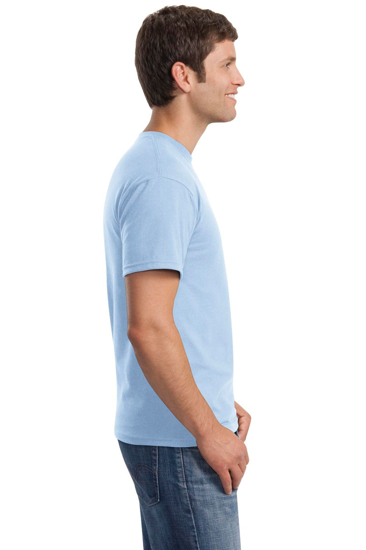 Light Blue Gildan - Ultra Cotton 100% US Cotton T-Shirt with Pocket. 2300