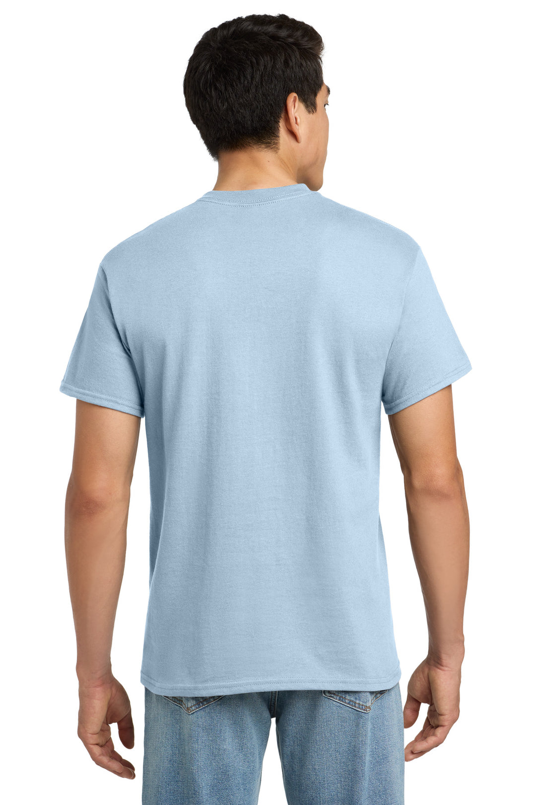 Light Blue Gildan - Ultra Cotton 100% US Cotton T-Shirt with Pocket. 2300
