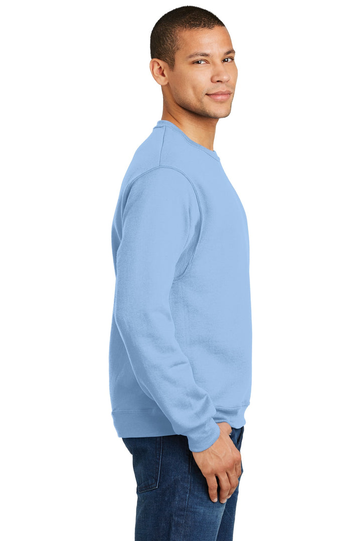 Light Blue Jerzees - NuBlend Crewneck Sweatshirt. 562M