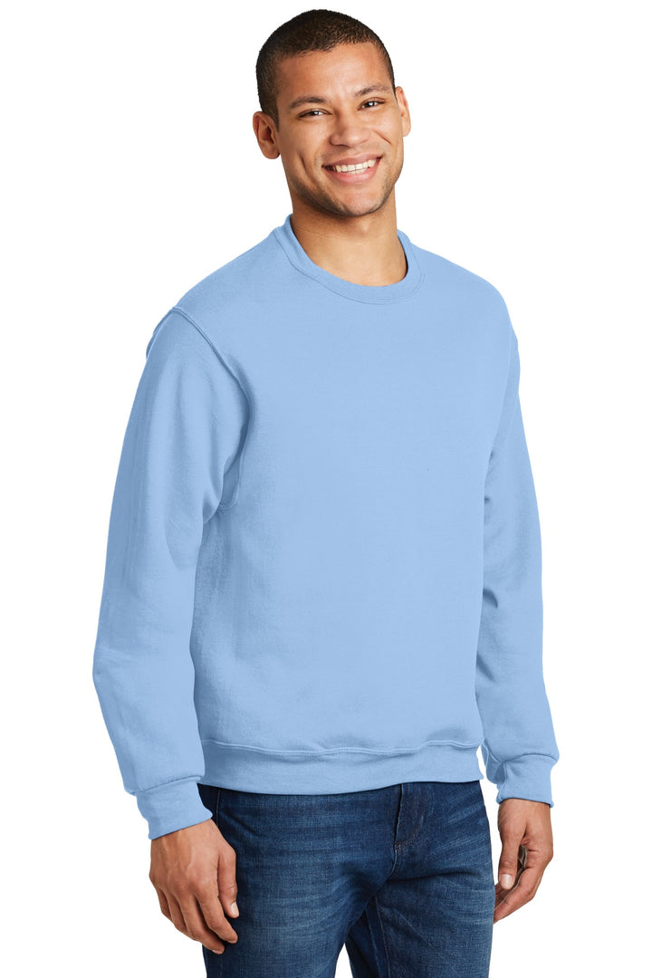 Light Blue Jerzees - NuBlend Crewneck Sweatshirt. 562M