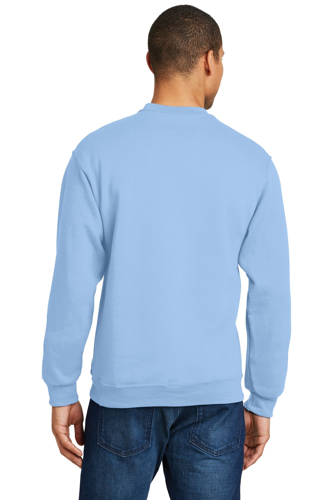 Light Blue Jerzees - NuBlend Crewneck Sweatshirt. 562M