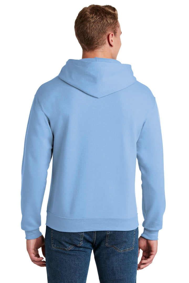Light Blue Jerzees NuBlend Pullover Hooded Sweatshirt. 996M