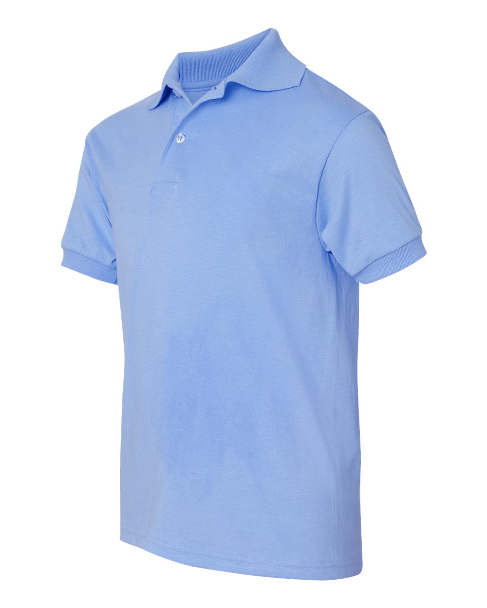 Light Blue Youth Ecosmart® Jersey Polo - 054Y