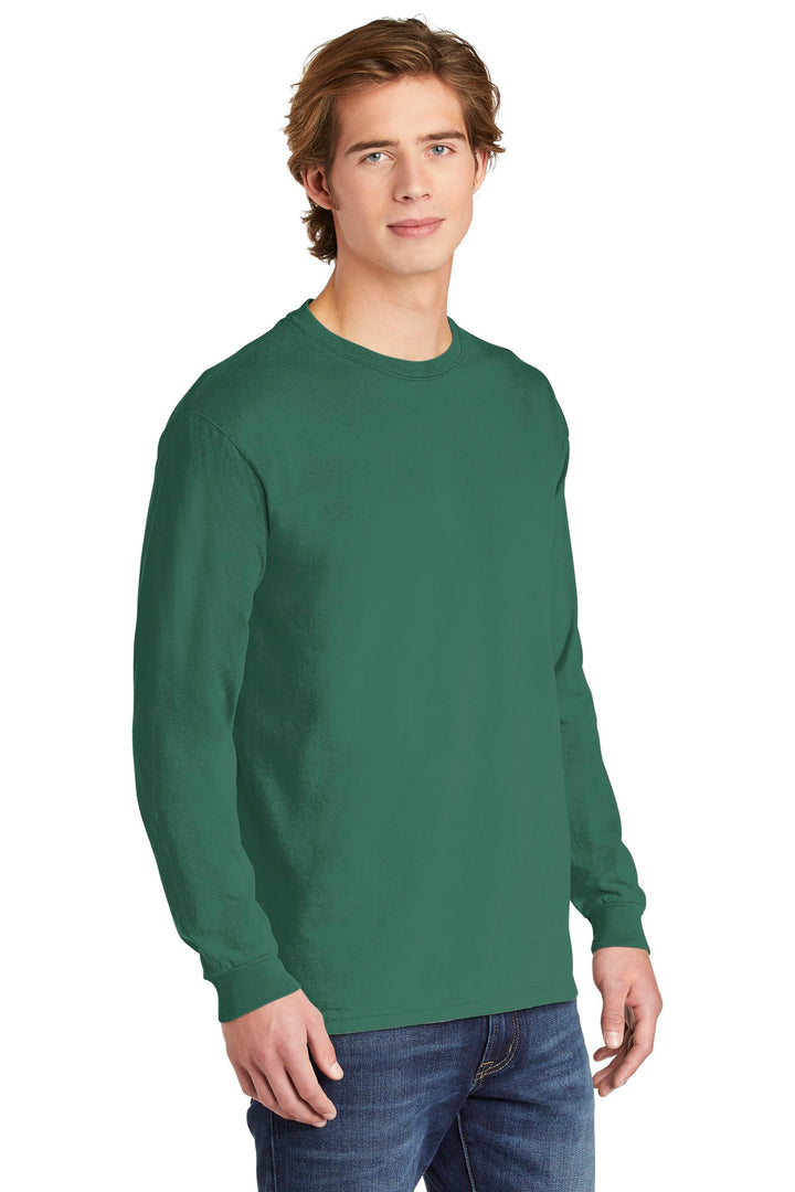 Light Green COMFORT COLORS Heavyweight Ring Spun Long Sleeve Tee. 6014