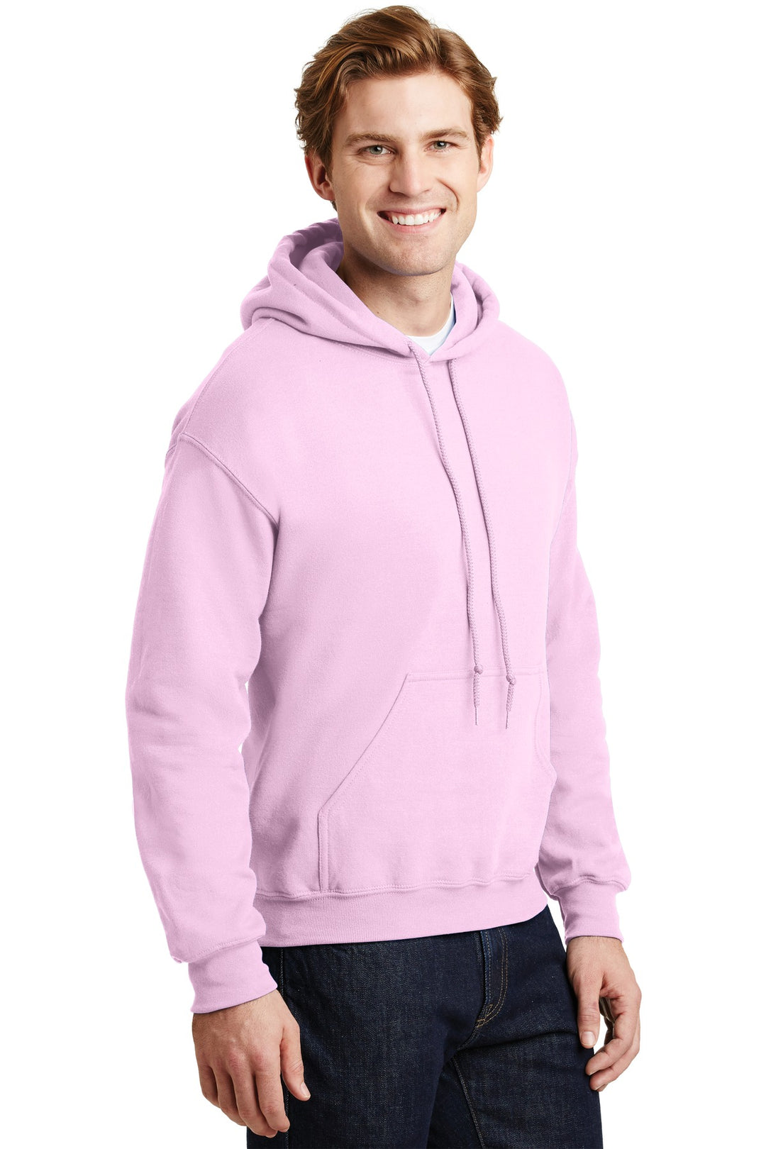 Light Pink Gildan - Heavy Blend Hooded Sweatshirt. 18500