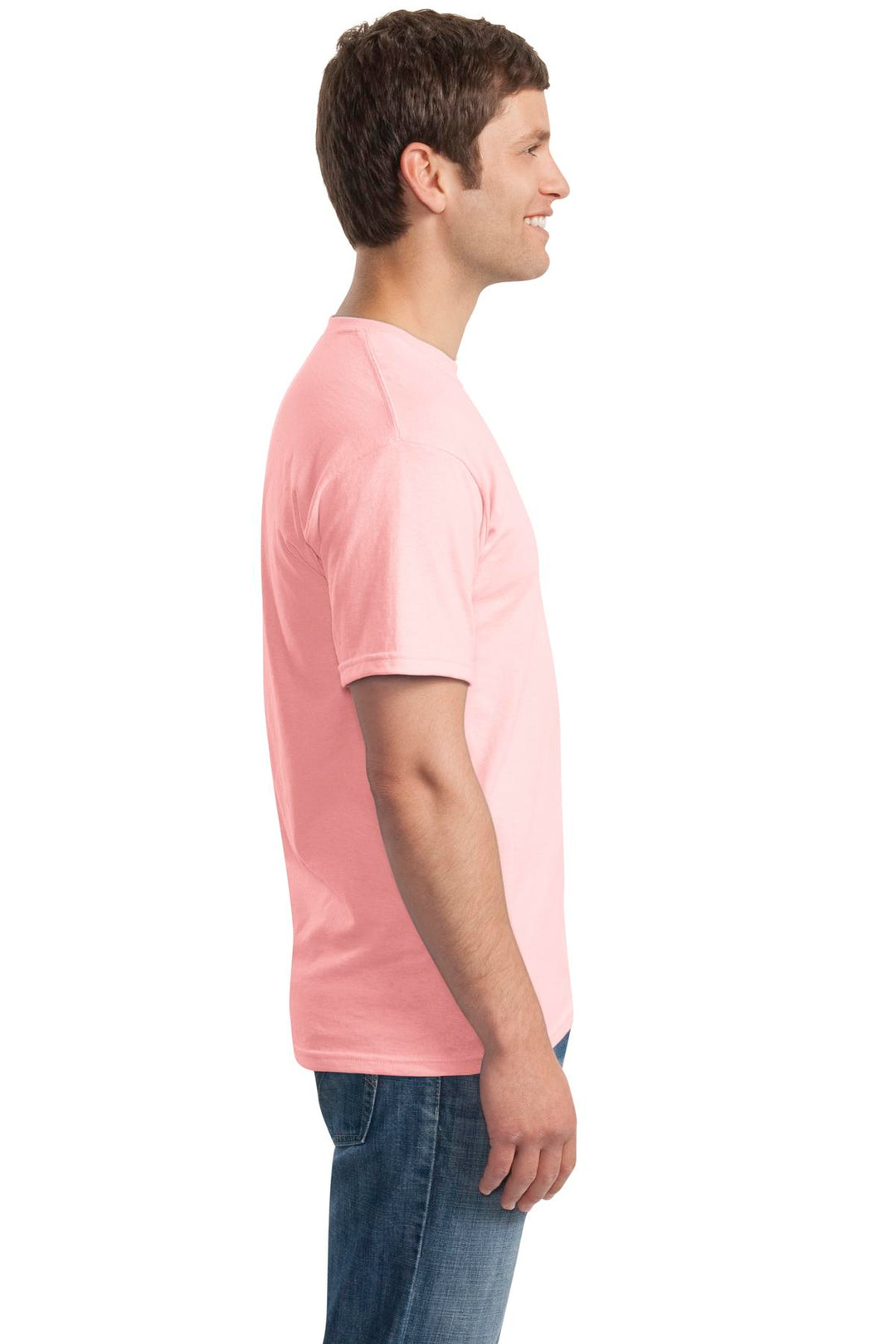 Light Pink Gildan - Heavy Cotton 100% Cotton T-Shirt. 5000