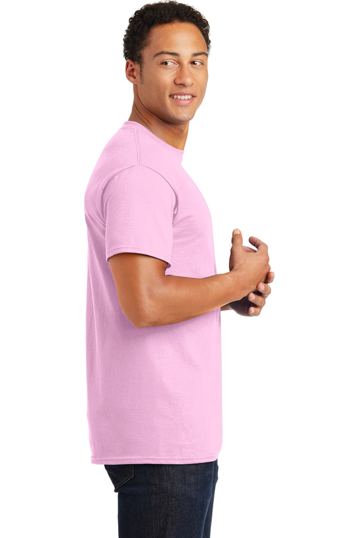 Light Pink Gildan - Ultra Cotton 100% US Cotton T-Shirt. 2000
