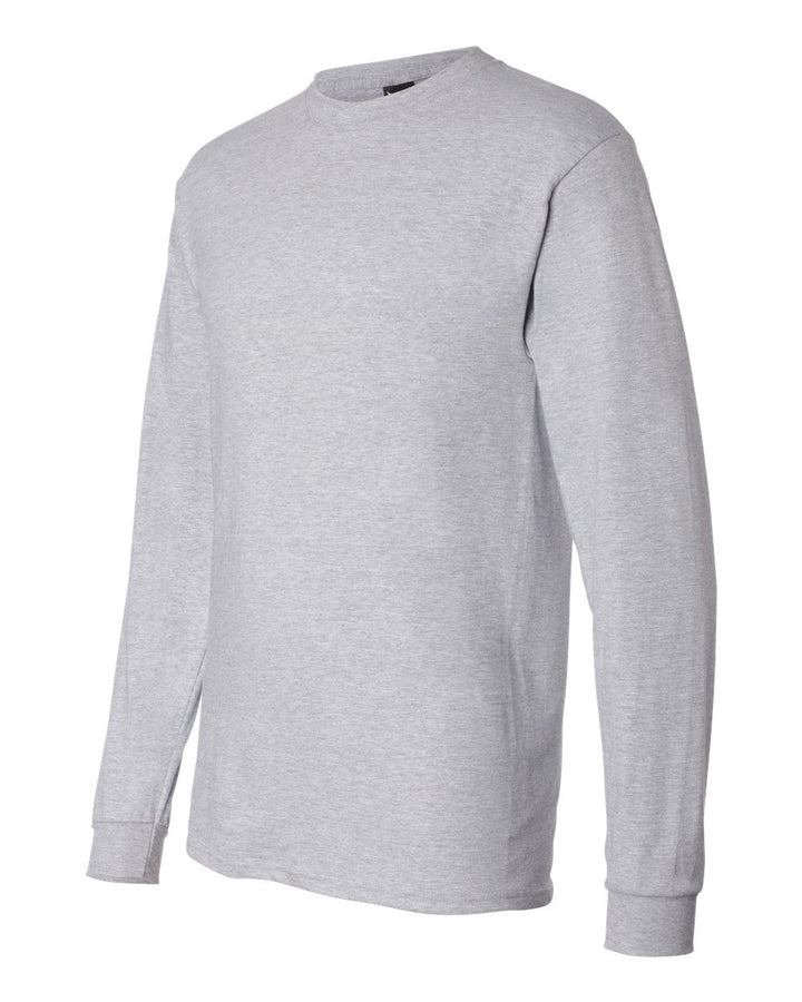 Light Steel Beefy-T® Long Sleeve T-Shirt - 5186