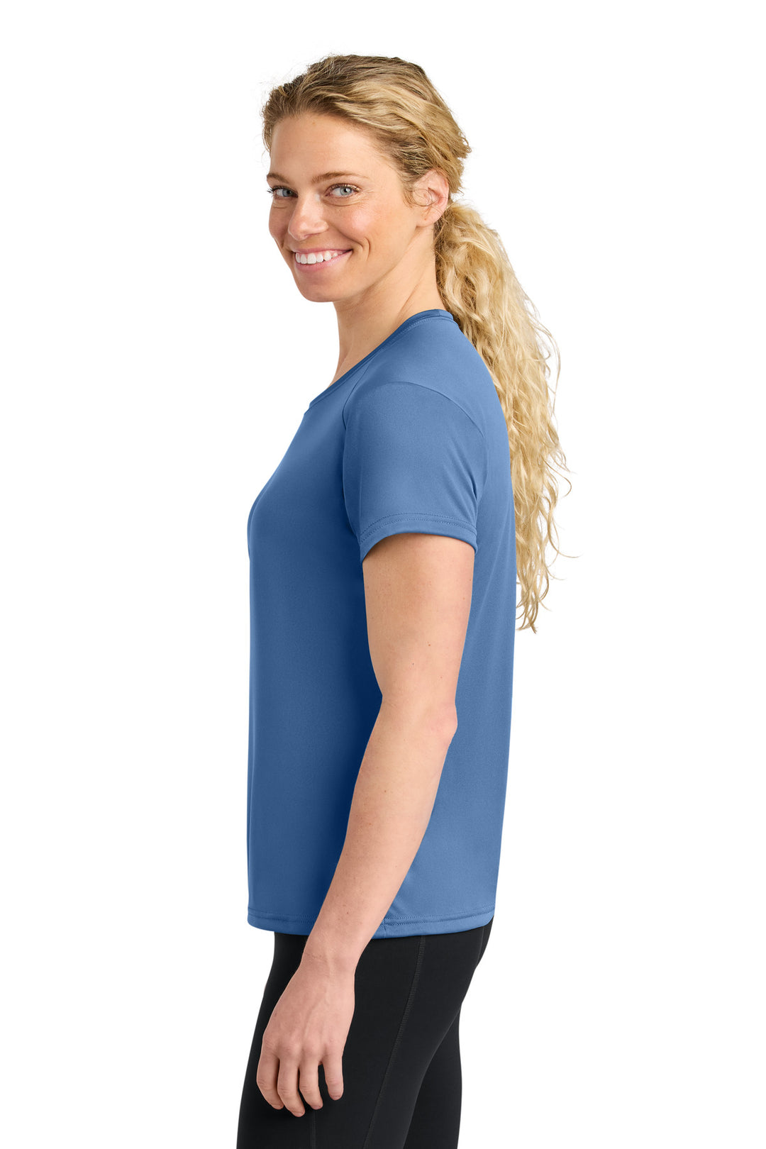 LightBlue A4 Women's Cooling Performance Short Sleeve Tee A4NW3201