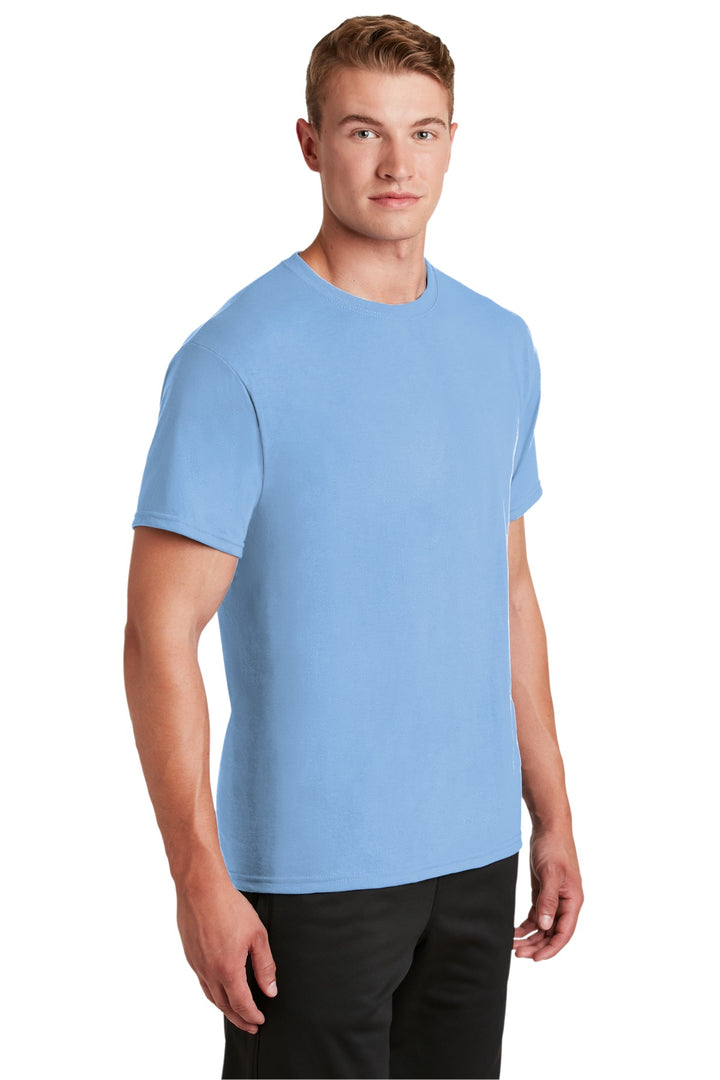 LightBlue Jerzees Dri-Power 100% Polyester T-Shirt. 21M