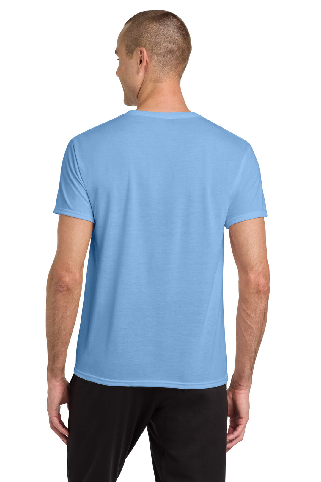 LightBlue Jerzees Dri-Power 100% Polyester T-Shirt. 21M