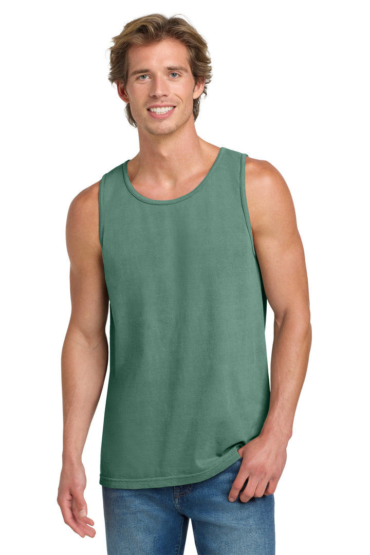 LightGreen COMFORT COLORS Heavyweight Ring Spun Tank Top. 9360