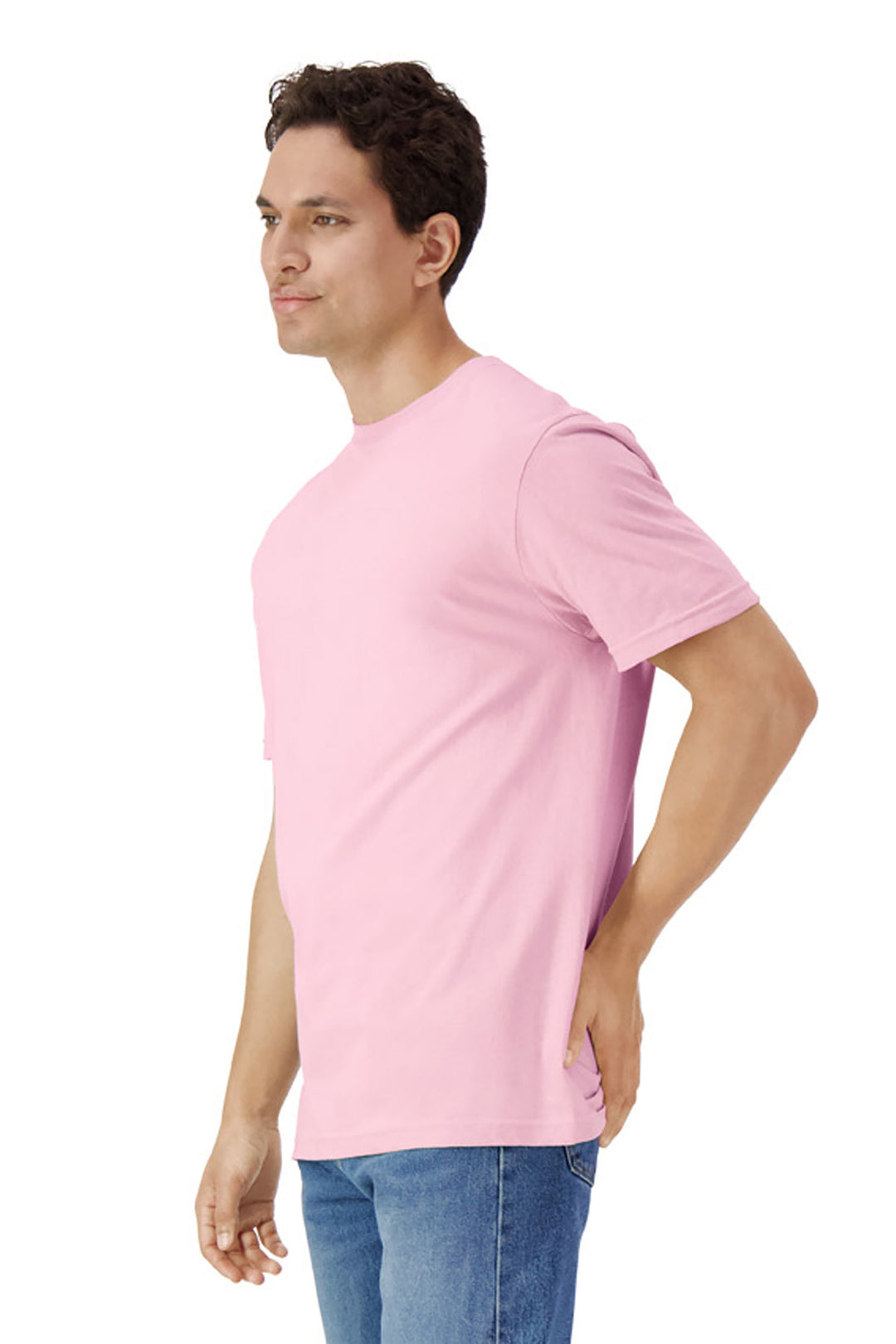 LightPink Gildan Light Cotton Tee 3000