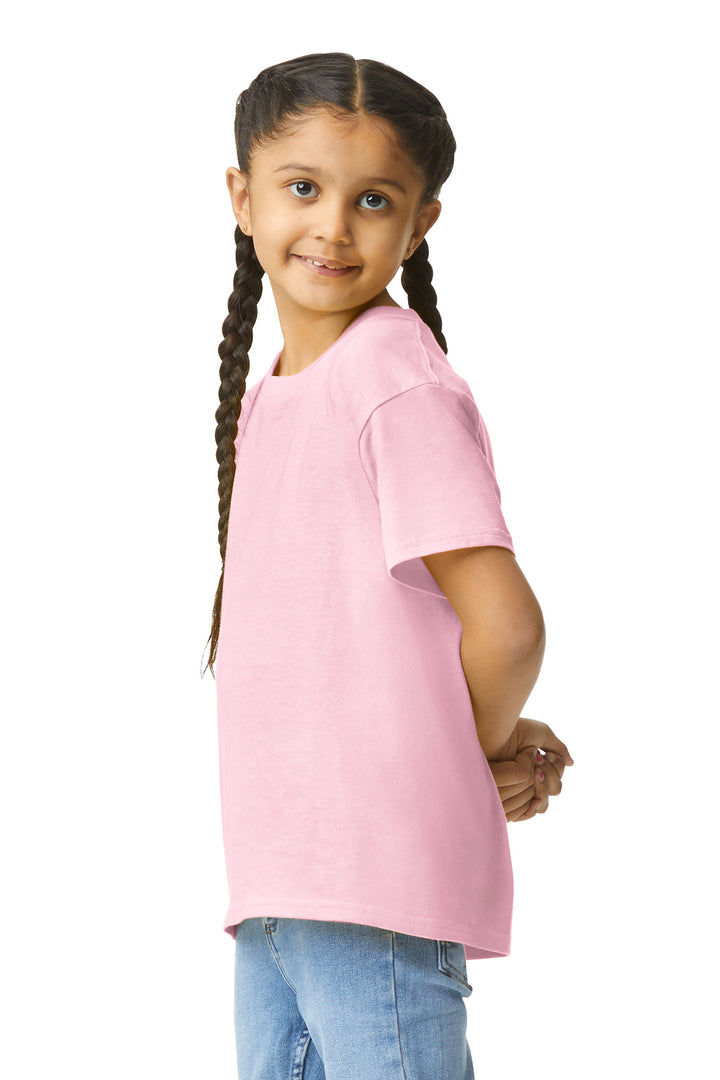 LightPink Gildan Youth Light Cotton Tee 3000B