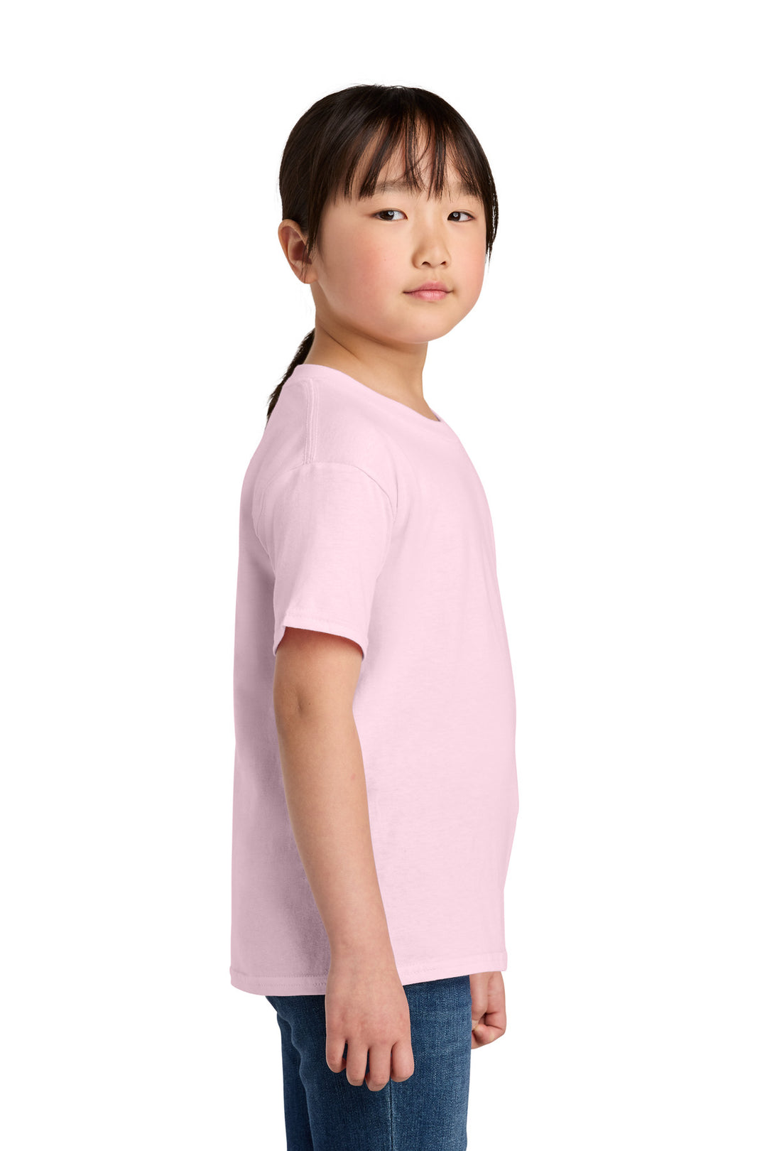LightPink Gildan Youth Softstyle T-Shirt 64000B