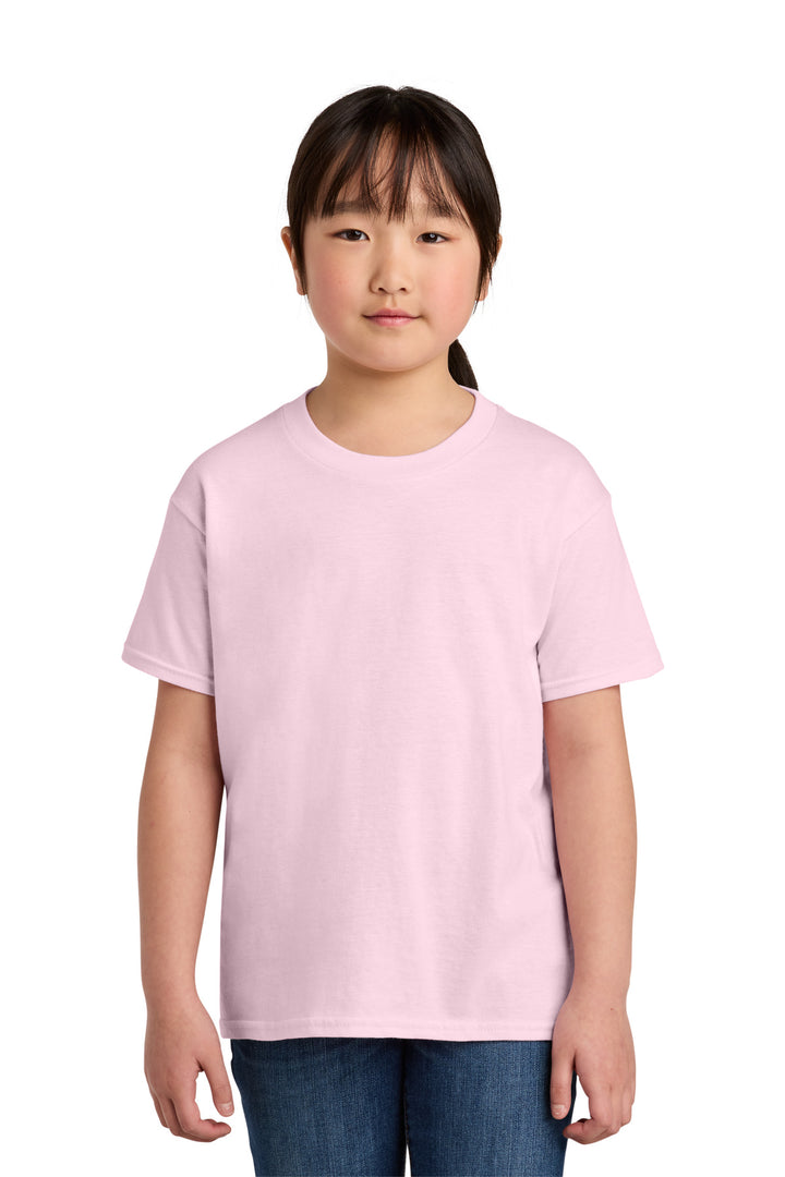 LightPink Gildan Youth Softstyle T-Shirt 64000B