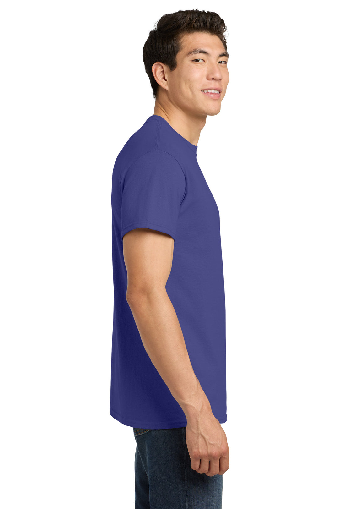 Lilac Gildan - Heavy Cotton 100% Cotton T-Shirt. 5000