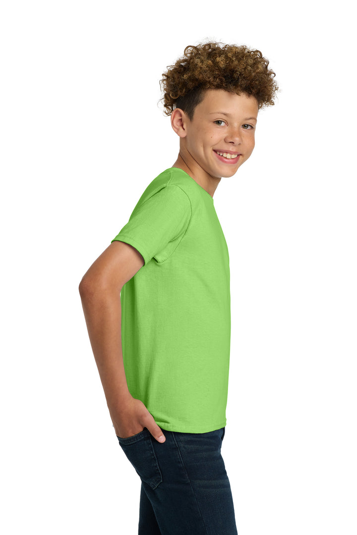 Lime Gildan - Youth Ultra Cotton 100% US Cotton T-Shirt. 2000B