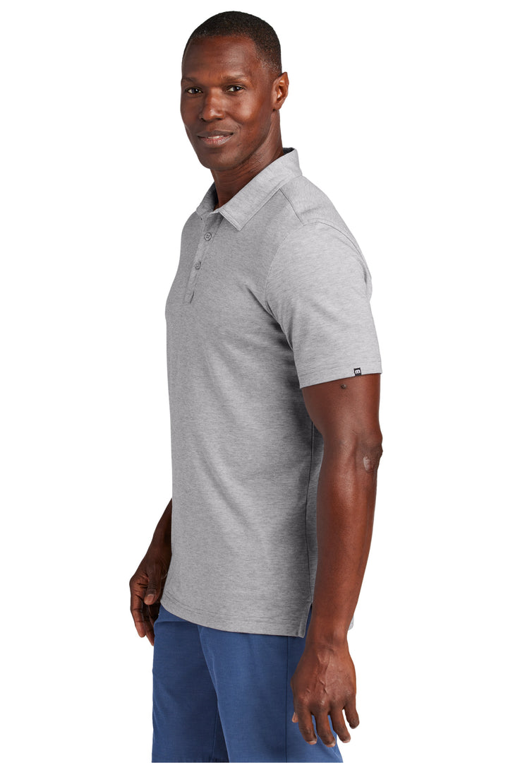 LtGreyHt TravisMathew Sunnyvale Polo TM1MAA369