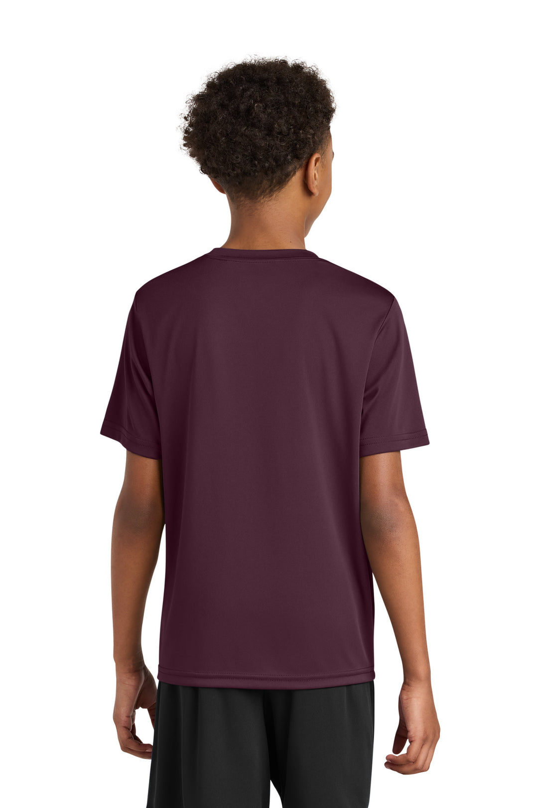 Maroon A4 Youth Cooling Performance Short Sleeve Tee A4NB3142