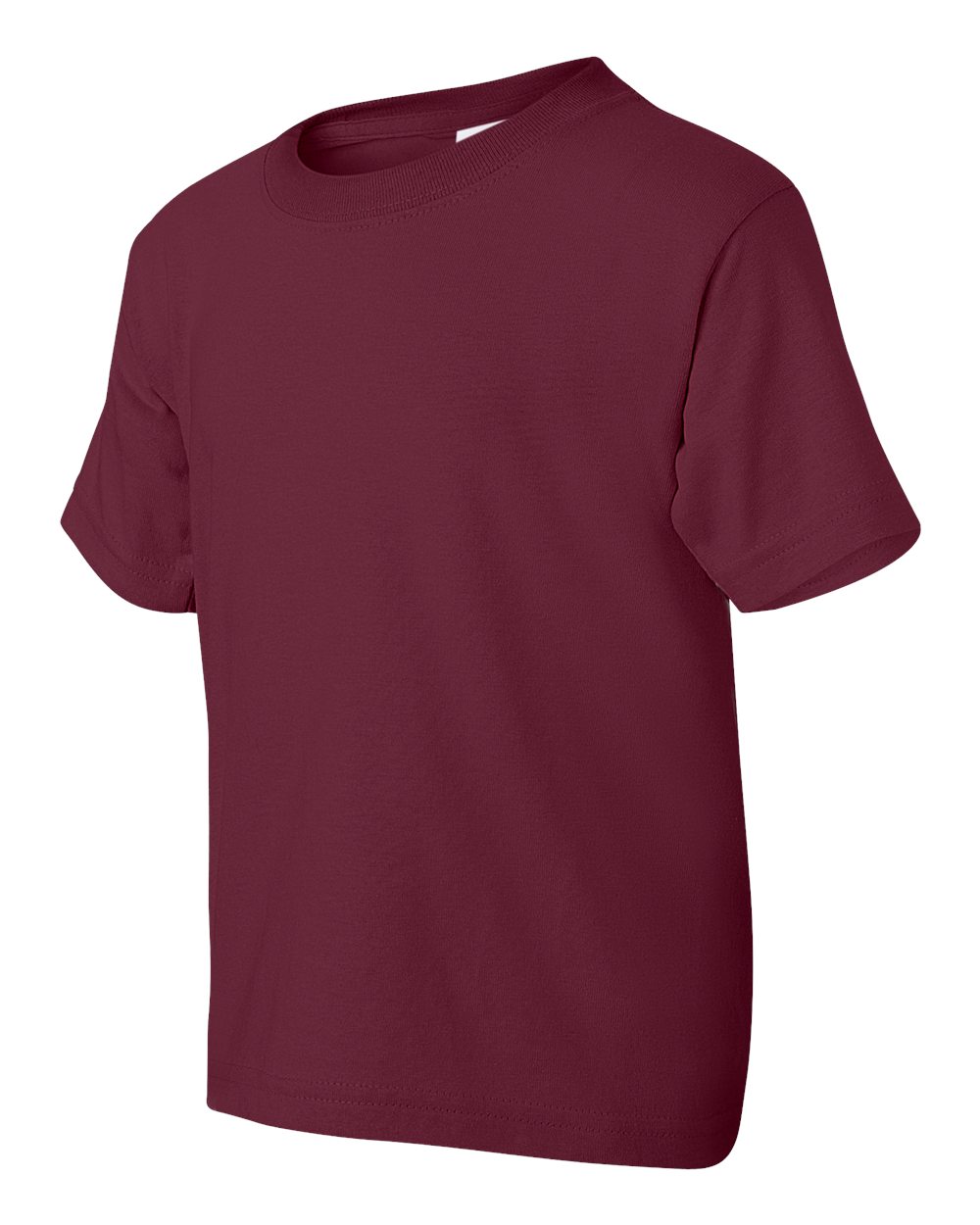 Maroon DryBlend® Youth T-Shirt - 8000B