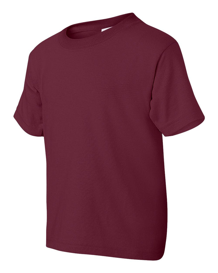 Maroon DryBlend® Youth T-Shirt - 8000B