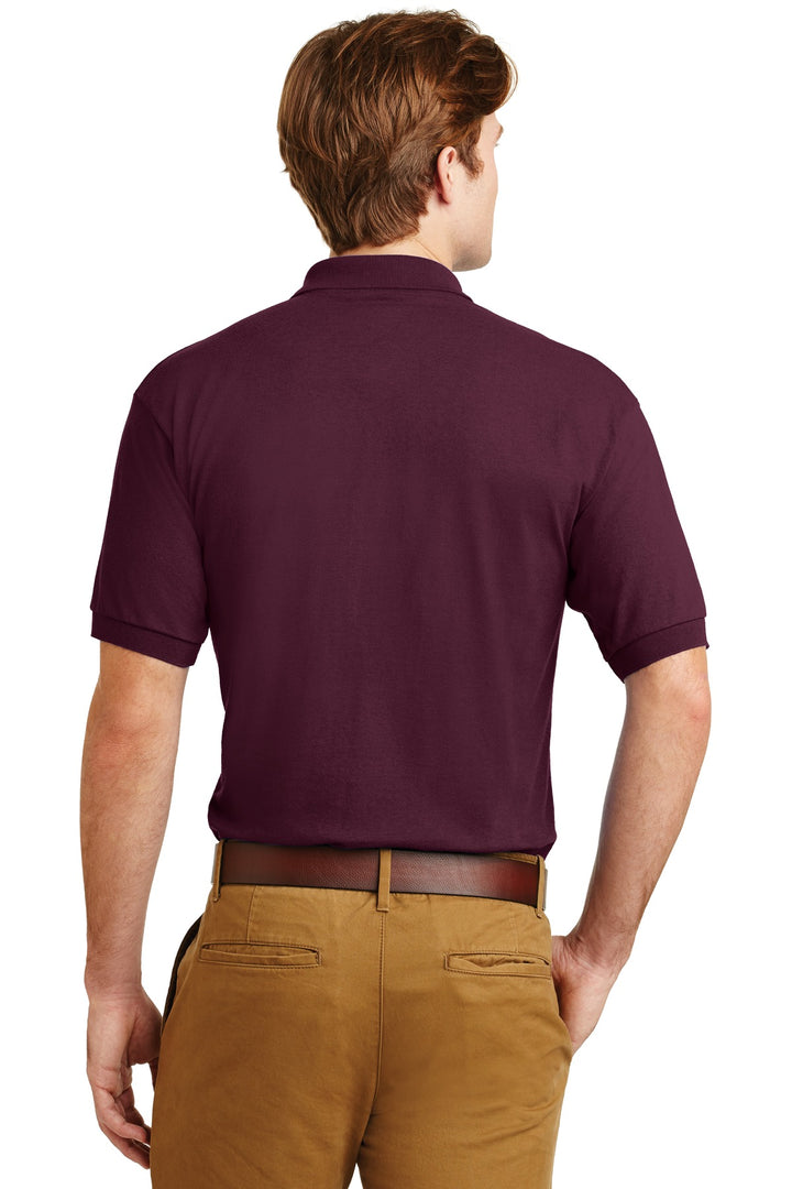 Maroon Gildan - DryBlend 6-Ounce Jersey Knit Sport Shirt. 8800