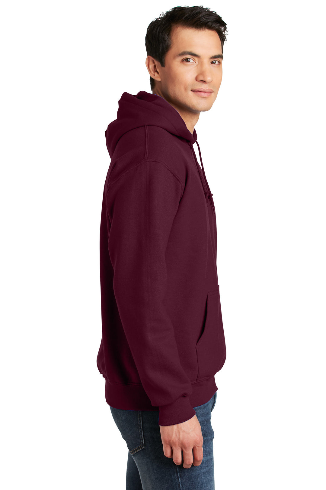 Maroon Gildan - DryBlend Pullover Hooded Sweatshirt. 12500
