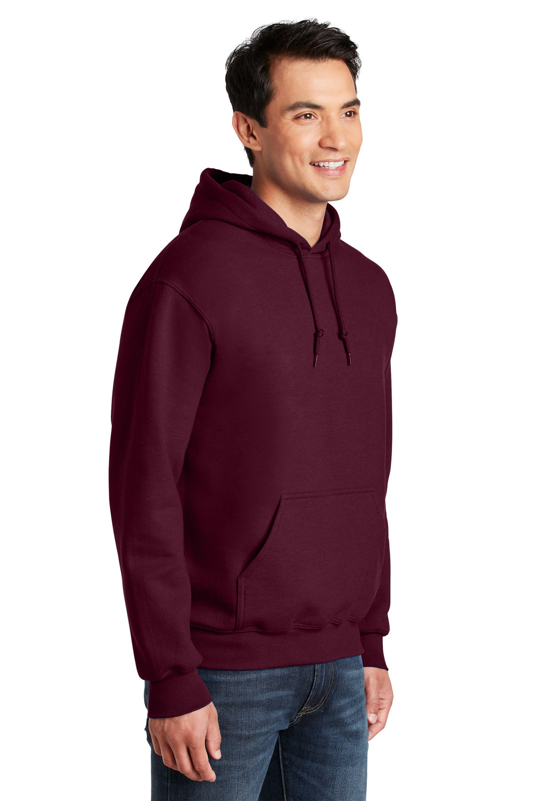 Maroon Gildan - DryBlend Pullover Hooded Sweatshirt. 12500